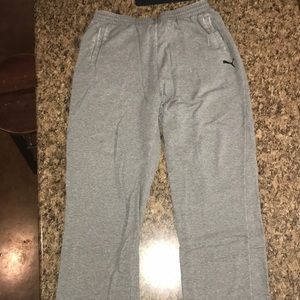 Grey sweatpants size large for men